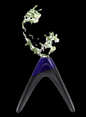 陶瓷A字自由h花器插花花瓶器皿家居极简客厅卧室桌面装饰摆件