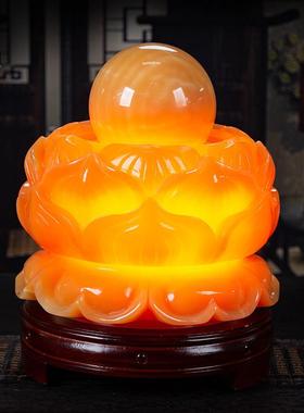 石诚记风水球流水喷泉转动球客厅室内开业办公室大理石雕礼品摆件