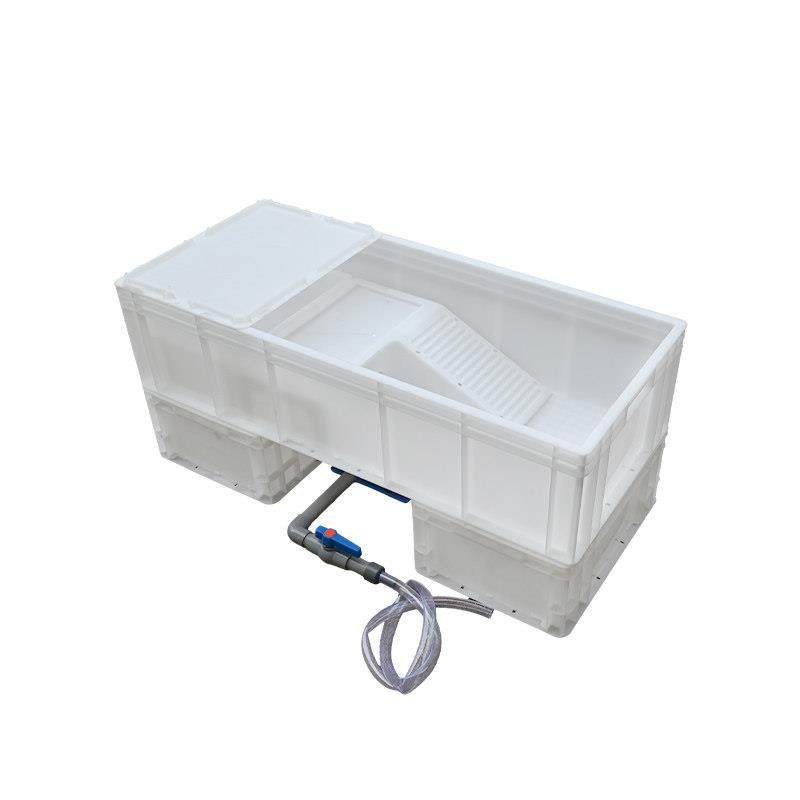 新款底部排水养龟箱超大水陆缸巴西草龟乌龟养殖盆带沙盘爬梯晒台,淘宝优惠券,粉丝福利购,淘宝优惠卷