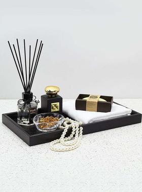 样板间浴室装饰样板间浴室橱柜托盘浴室香薰道具浴室展厅装饰