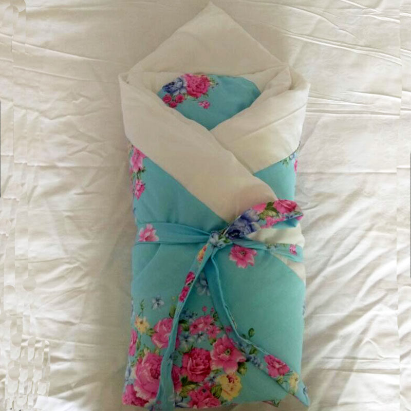 婴儿抱被新生儿春秋冬款纯棉宝宝包被加厚包巾婴童用品纯手工棉花,淘宝优惠券,粉丝福利购,淘宝优惠卷