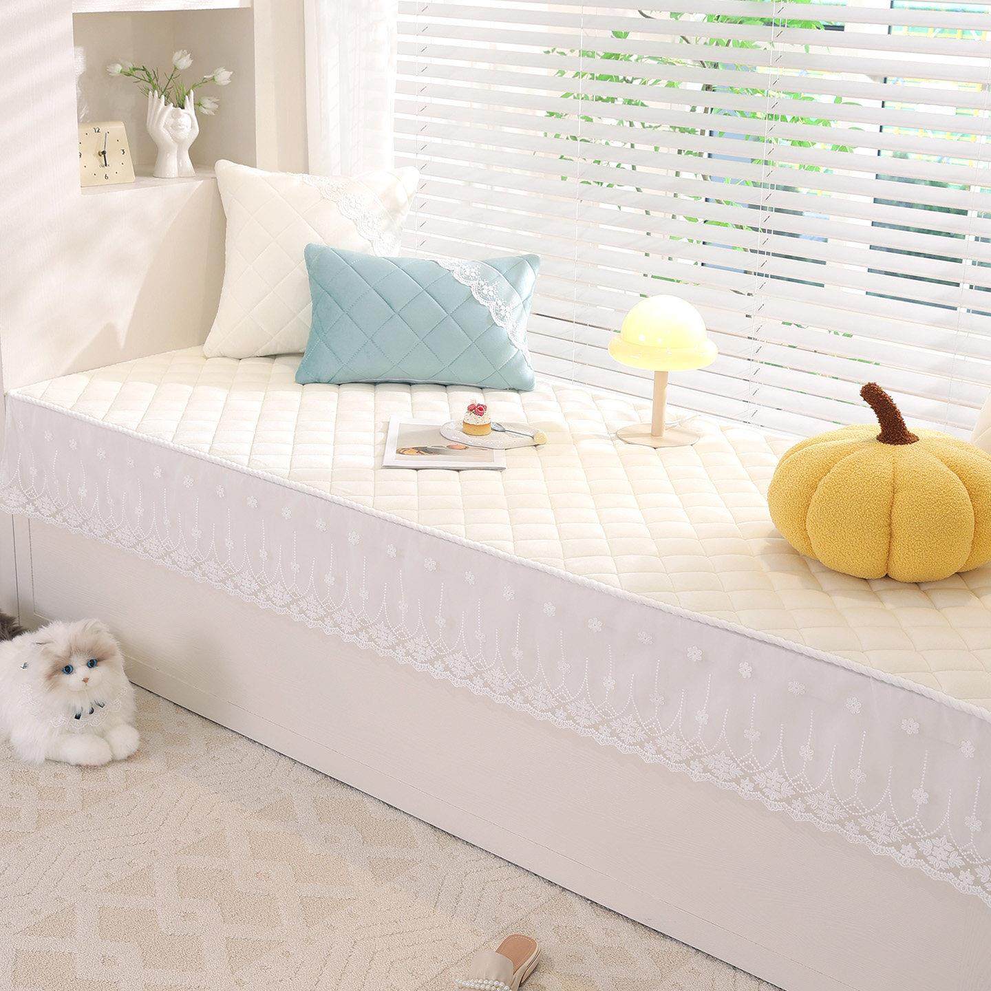 飘窗垫2025新款四季通用卧室窗台布垫可睡觉盖布阳台坐垫防滑定制,淘宝优惠券,粉丝福利购,淘宝优惠卷