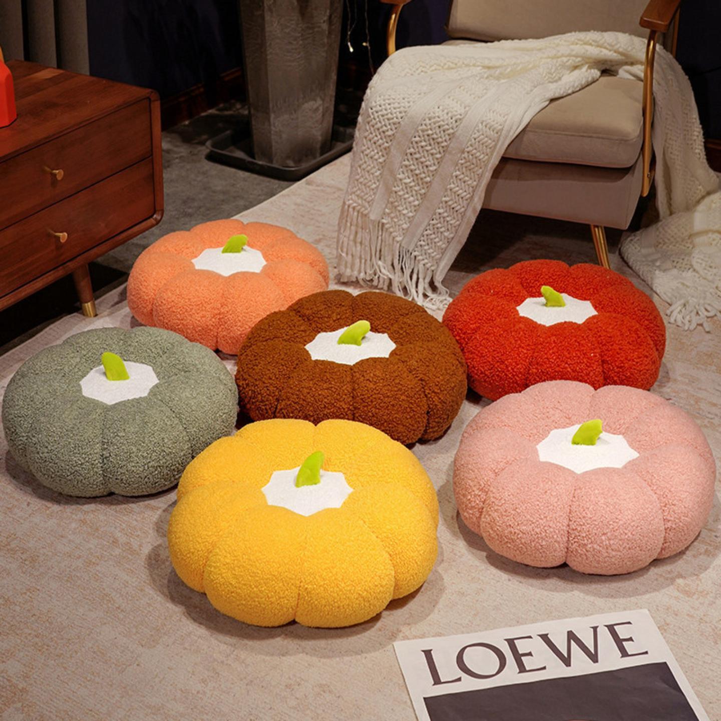 Pumpkin futon cushion on the floor sitting pouf lazy living room butt cushion tatami bay window backrest floor cushion
