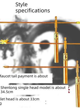 神龙循龙尺专业级风水神器超高精密检测水源红铜龙循龙穴位能量10
