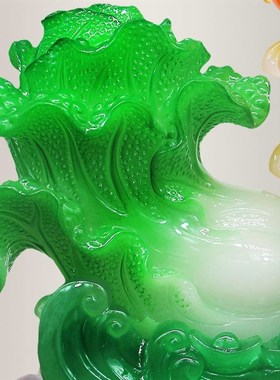 年年有余家居礼品摆件鱼工艺品装饰品开业礼品客厅酒柜茶几电视柜