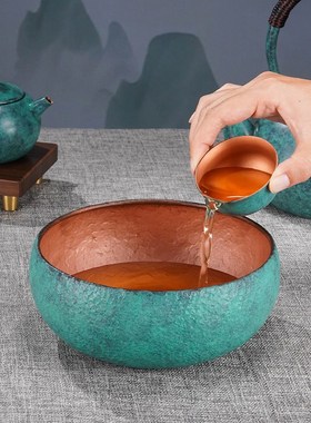 紫铜茶壶《春意盎然茶礼套装》礼品套装中式O复古茶具煮茶壶烧水