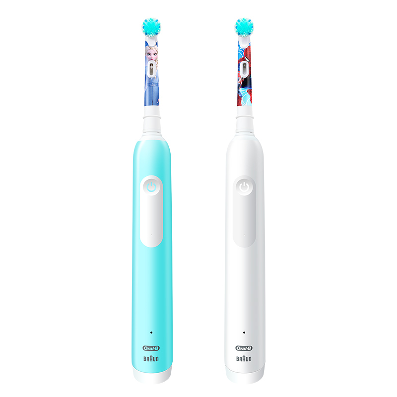 博朗Oral-b/欧乐B儿童电动牙刷8岁以上宝宝软毛pro1kids充电式