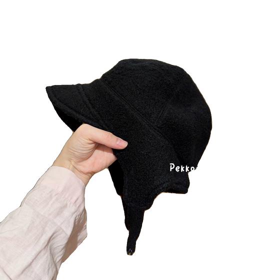 내셔널. 57cm CA4LA TAM02631 CHARICO 플라이트 모자 가을과 겨울 울 귀 보호 따뜻한 모자
