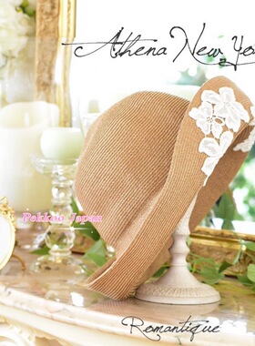 athenanewyork防晒草帽amanda