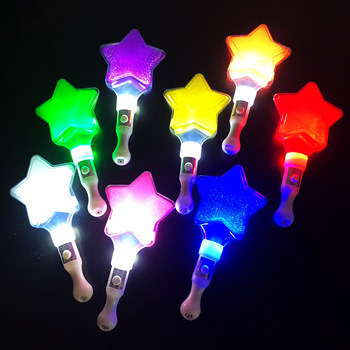 Star Glow Stick Concert Glow Stick Customized Props Support Stick Event Performance Cheer Children's Toys ກອງປະຊຸມປະຈໍາປີ