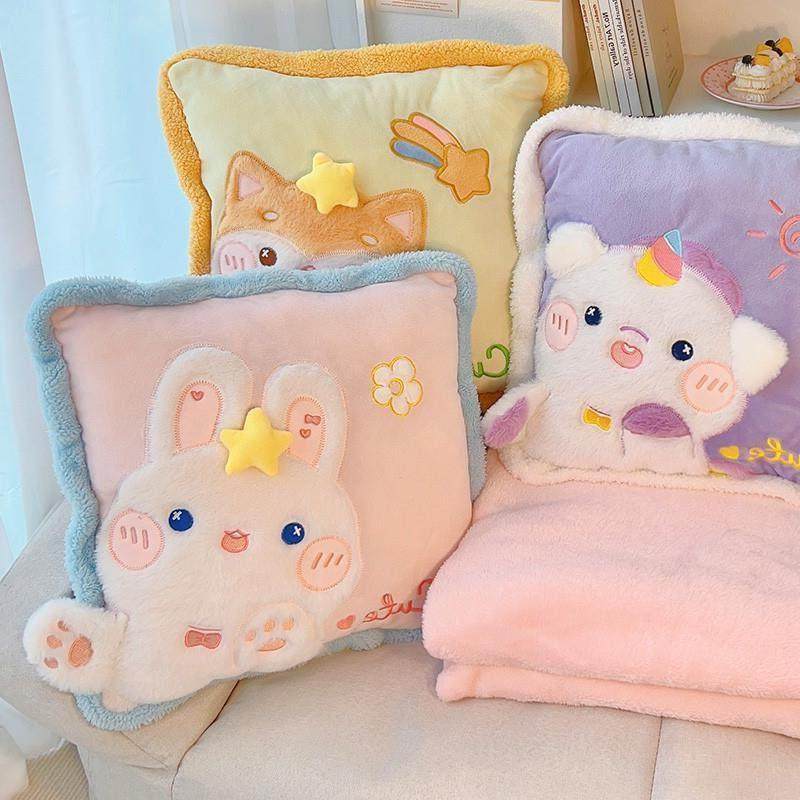 一年级午睡枕小学生趴睡枕夏季空调房毯子二合一午休抱枕被子两用,淘宝优惠券,粉丝福利购,淘宝优惠卷