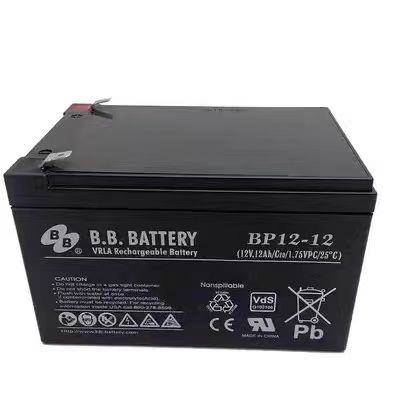 台湾B.B.BATTERY美美蓄电池HR9-BP7-12V5ah12a17a24ah38a65a100ah - 图1