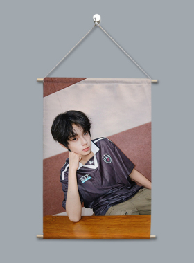王橹杰应援TF家族周边布艺挂画来