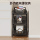 Under-table storage rack floor-standing document storage rack
