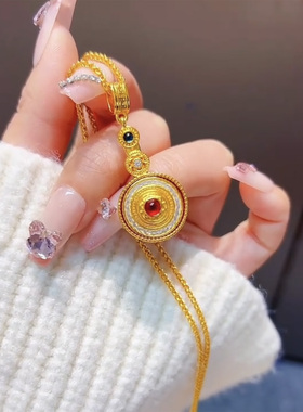 姿茉铜合金肖邦链女项链