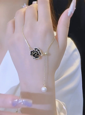 姿茉钛钢锁骨链女项链毛衣链