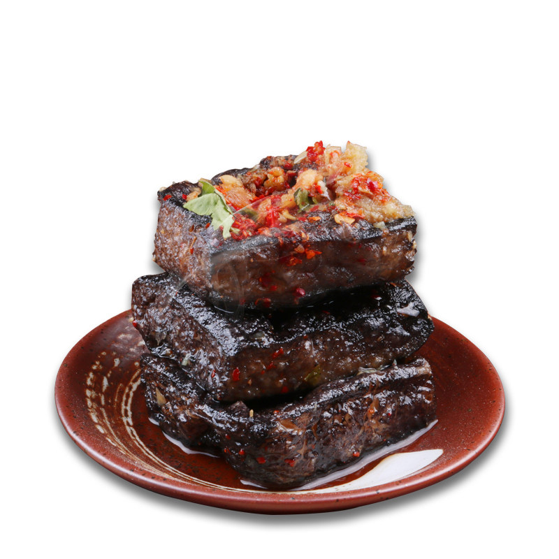 长沙臭豆腐油炸湖南传统500g 博宇食品臭豆腐