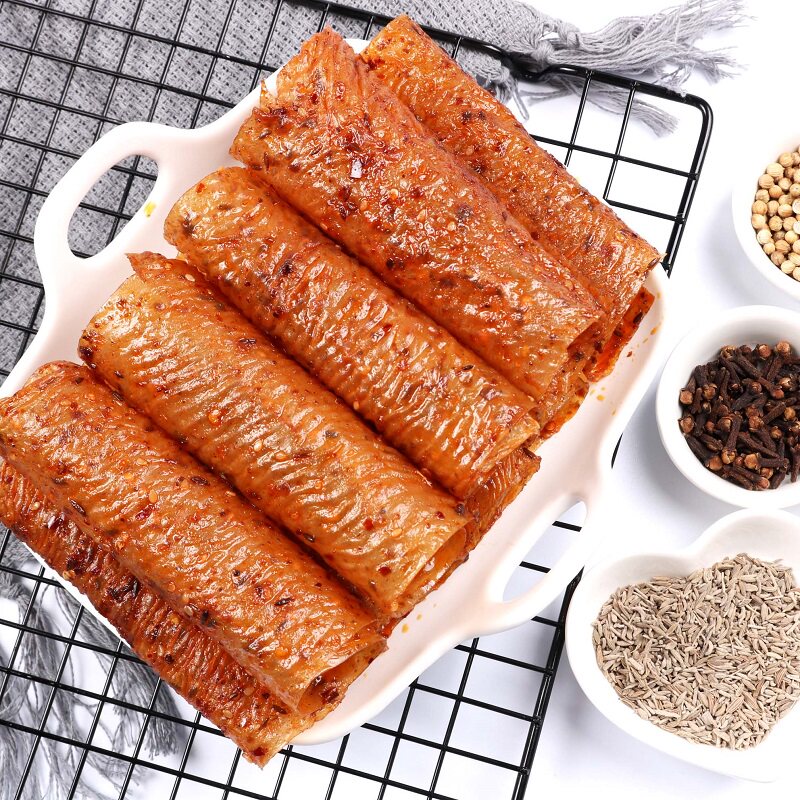 童年老式大辣片麻辣儿时90后豆干 博宇食品豆腐干