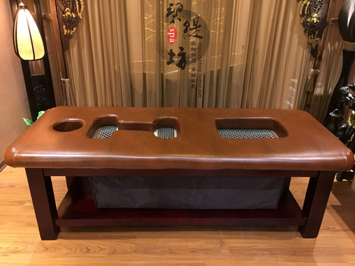 加粗腿实木薰蒸床薰蒸床理疗床美容床薰蒸床专用薰蒸罩团购促销 - 图0