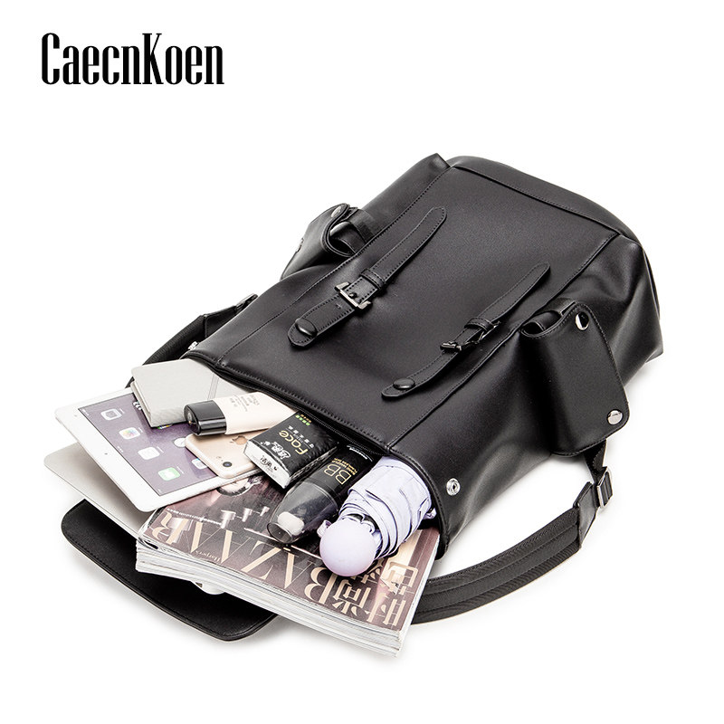 ck男士时尚潮流大容量电脑包男包 琉璃苣箱包双肩背包