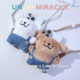 Strap line puppy mobile phone back clip lanyard mobile phone chain cute crossbody lanyard anti-fall mobile phone case lanyard