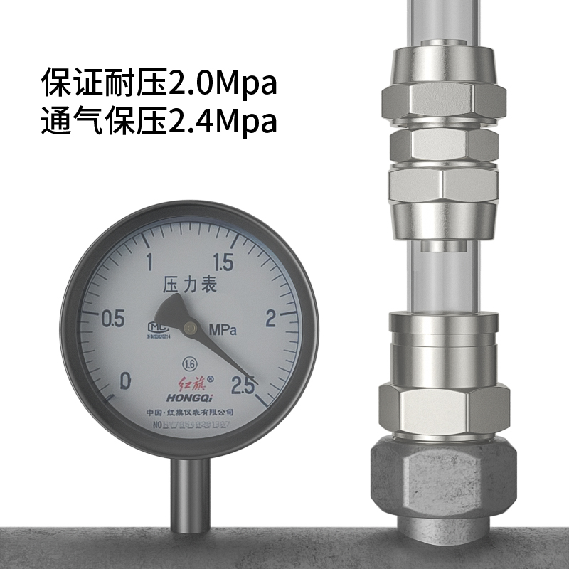 TWSNS金属铜快拧接头气管快速接头直通PU4 6 8 10 12 1416mm - 图3