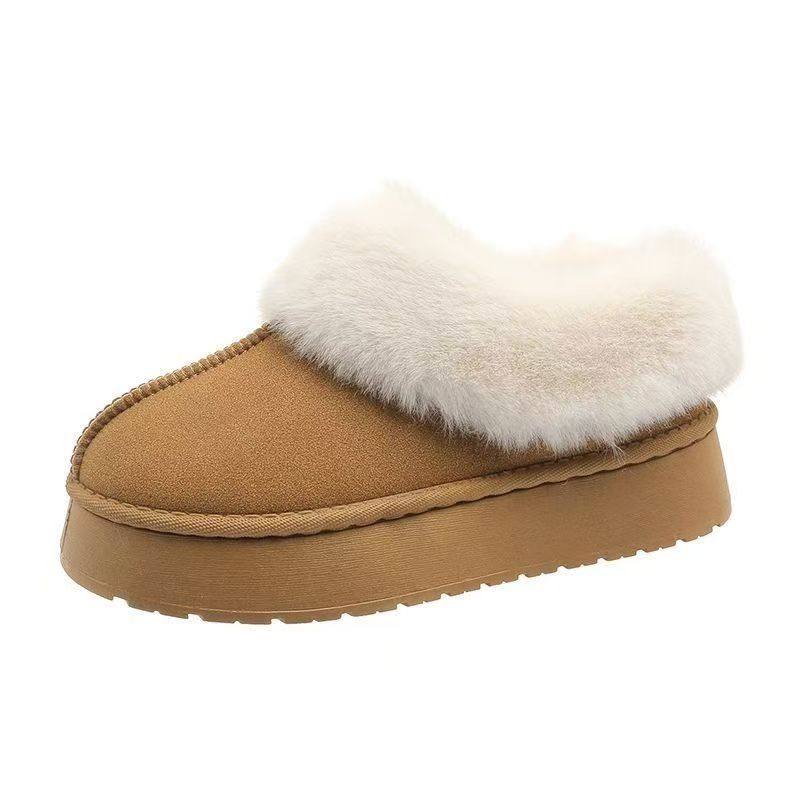 雪地靴2026冬季新款加绒加厚保暖棉鞋防滑厚底休闲棉靴女学生短靴,淘宝优惠券,粉丝福利购,淘宝优惠卷