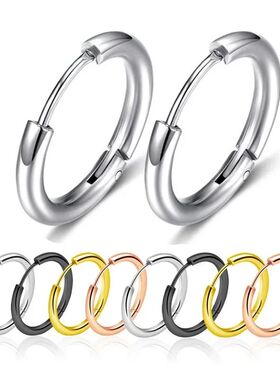 10/20Pcs Minimalist 316L Stainless Steel Small Hoop