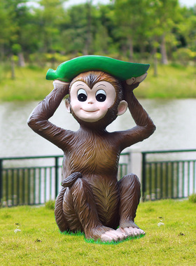 园林齐天大圣孙悟空玻璃钢摆件