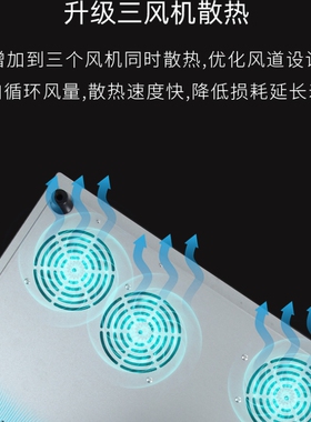 皇冠整板平面触摸电磁电陶炉双灶