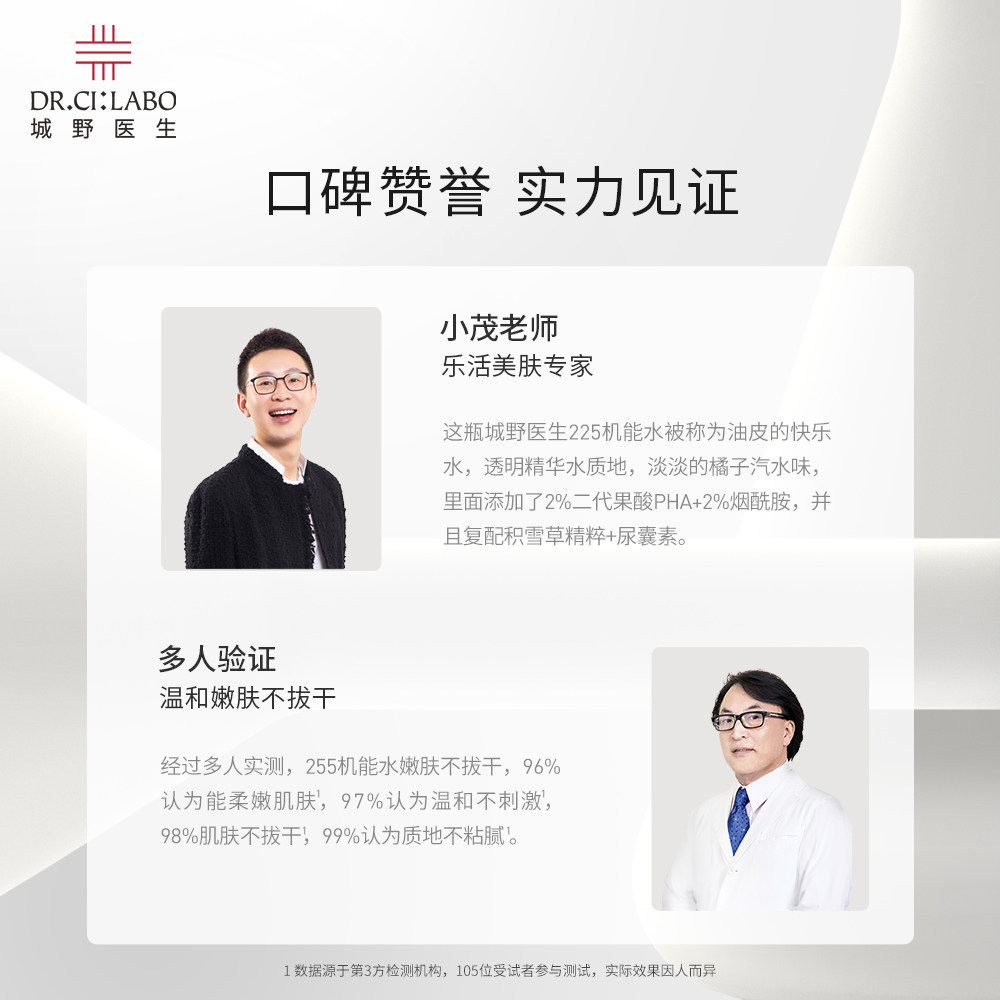 城野医生果酸精华水225机能爽肤水 drcilabo化妆水/爽肤水