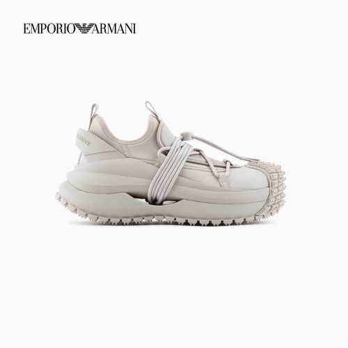 【新年礼物】EMPORIO ARMANI/阿玛尼春夏男士休闲运动厚底老爹鞋 - 图0