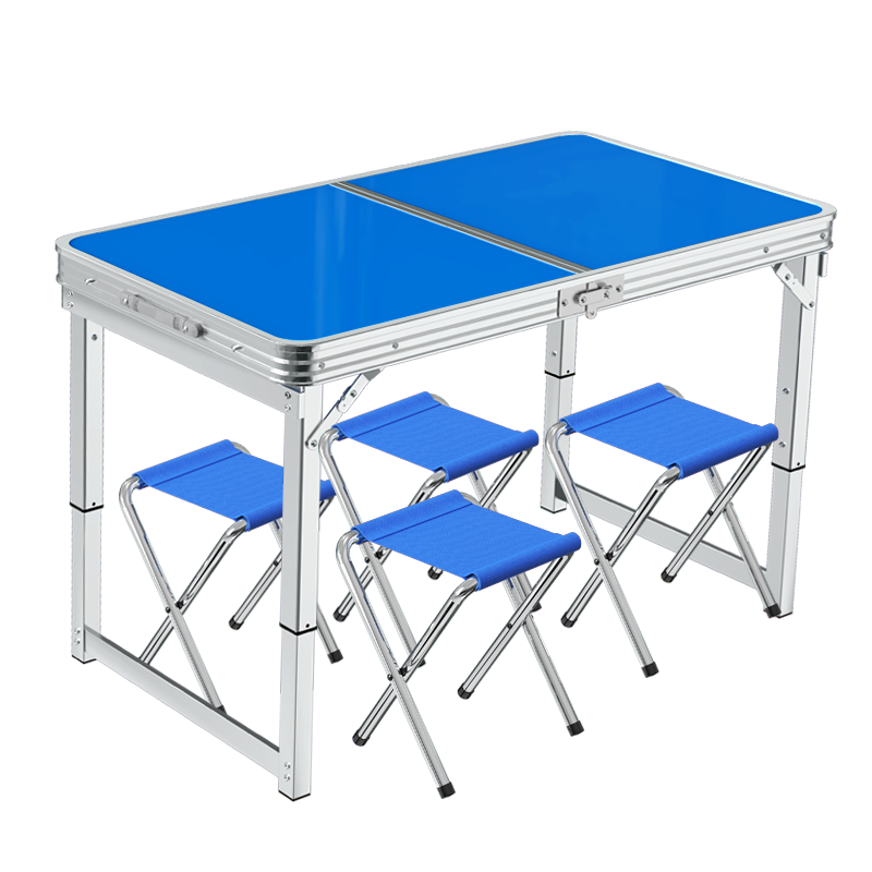 折叠桌子摆摊夜市地推展业开工可折叠便携式露营野餐户外折叠桌椅