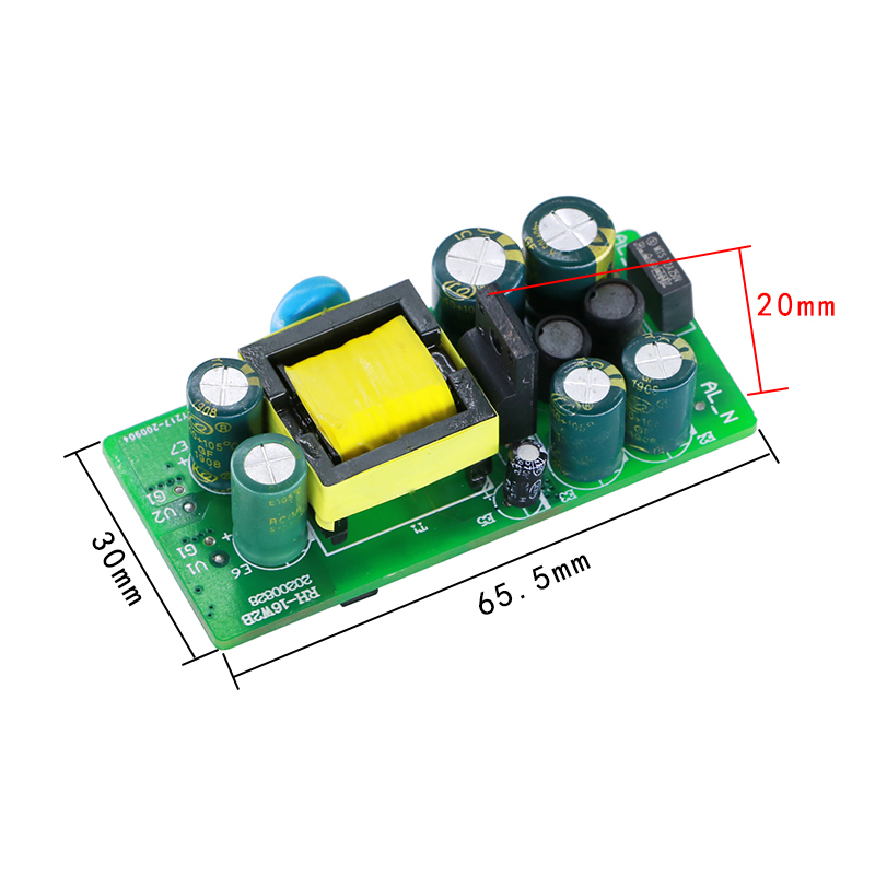 380v转24v5v双路输出电源模块5v12v16W直流降压隔离dc小体积宽压 - 图1