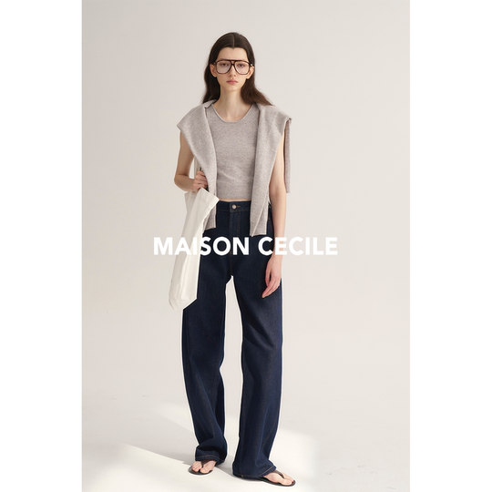 Jeans scimitar pants women's sickle pants