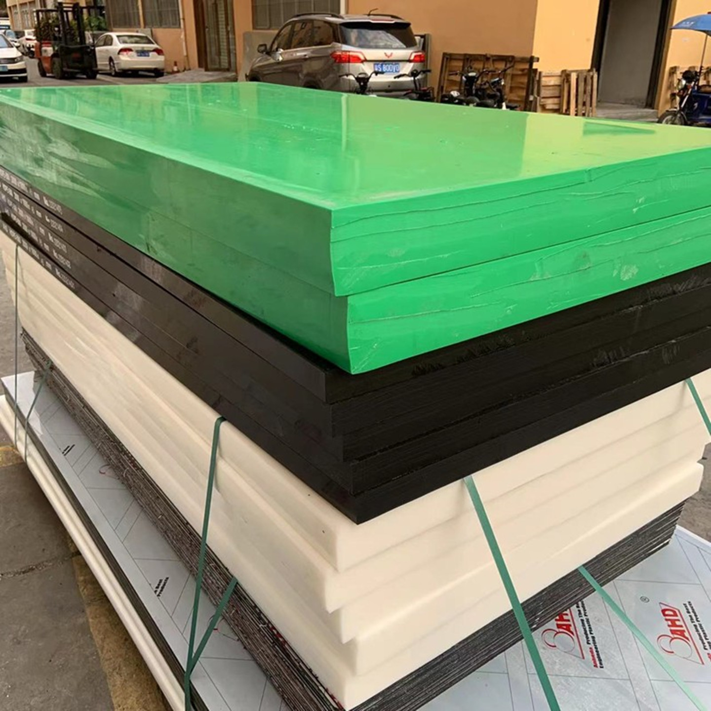 绿色upe板耐磨白色HDPE棒进口黑色超高分子量UHMW聚乙烯导轨加工 - 图0