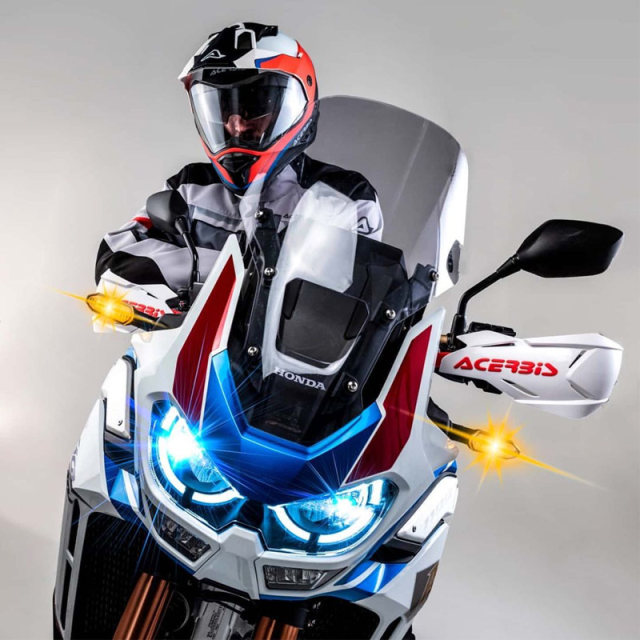 Italian acerbis motorcycle modified bow guard