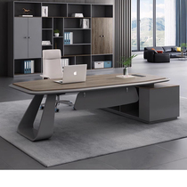 Crown Boss Table Desk Chair Portfolio Chairman Office Owner Desk Big Bandae single owners desk