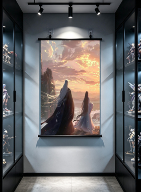 现货国漫仙逆王林王麻子装饰画卧室电竞房油画布客厅二次元挂画