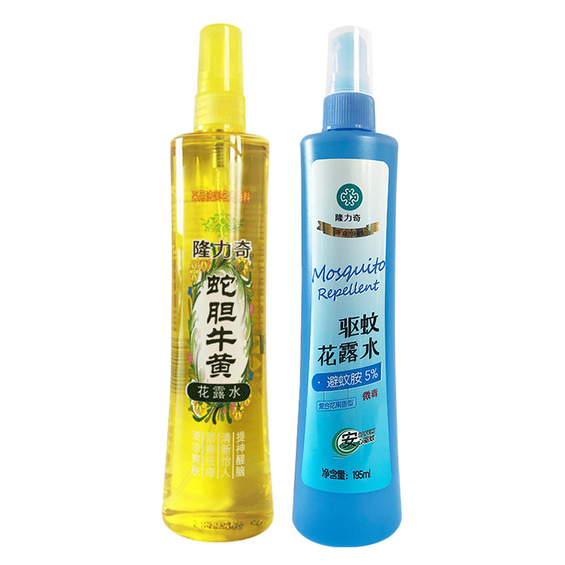 隆力奇喷雾花露水195ml*2去蚊不叮 蒂雄家居花露水