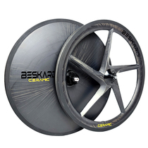 16 16 inch 349 small cloth carbon fiber wheel front 5 knife wheel rear disc wheel 74112 British small cloth 2 3 4 7 speed ultralight