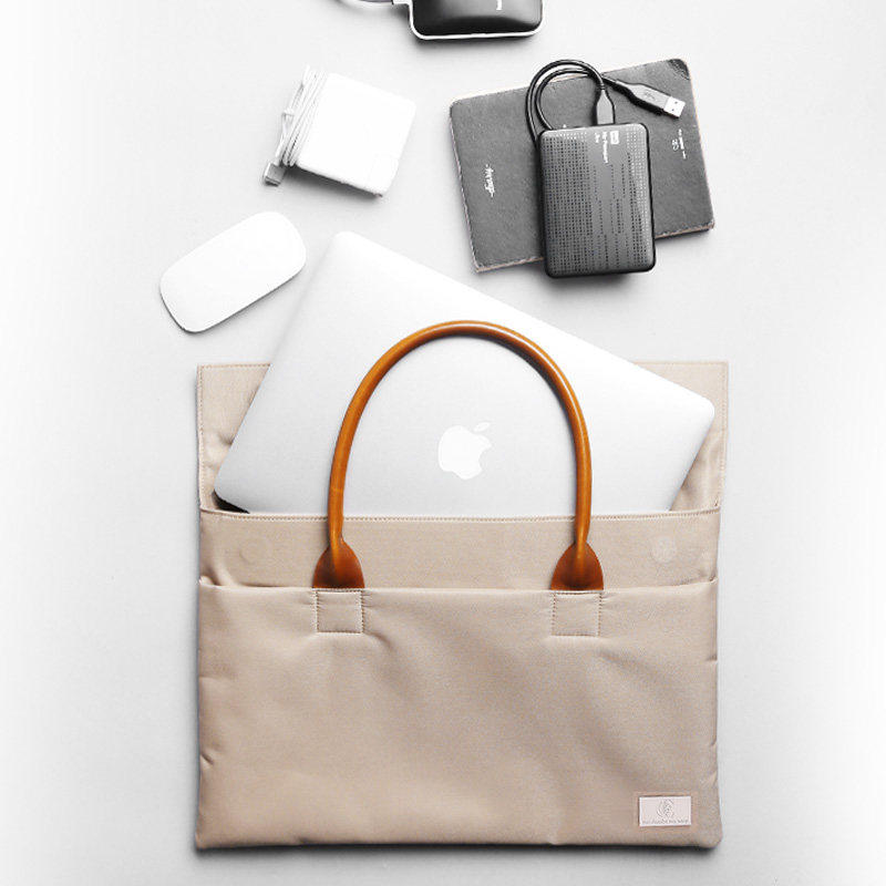 男休闲简约电脑包横款手提包文件袋 新番祖天喆男士包袋