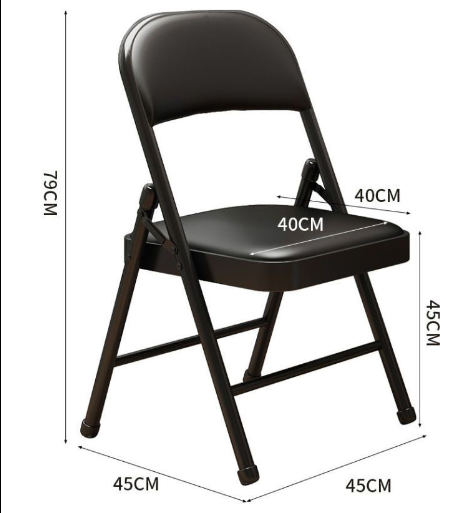 家用折叠椅子简易靠背凳子便携办公会议椅电脑椅宿舍椅培训椅餐椅