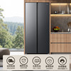 Midea BCD-539WUKGPZM Yunhai Gray side-by-side refrigerator