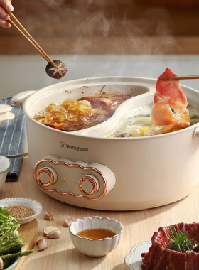 西屋多功能电煮锅电火锅 电炖锅 多功能用途锅 一锅多能6L