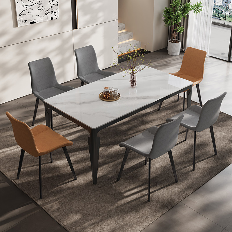粤礼岩板餐桌现代简约家用小户型餐桌椅YLNH658070,淘宝优惠券,粉丝福利购,淘宝优惠卷