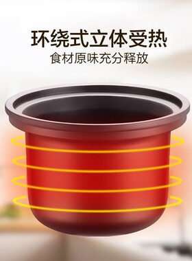 SUPOR/苏泊尔电炖锅紫色