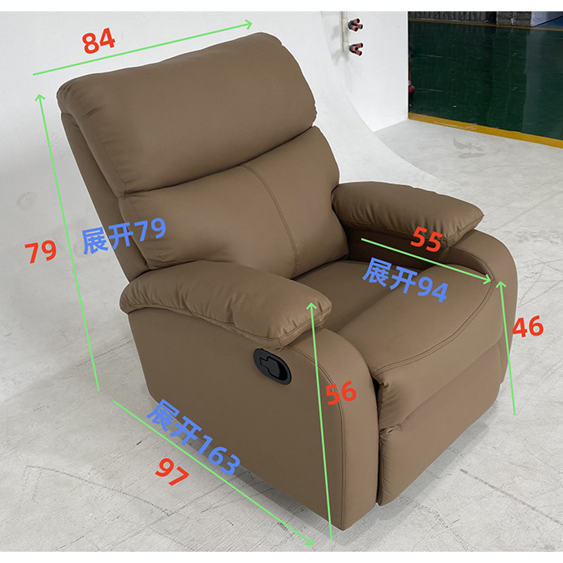 粤礼YLX202001手动式功能可躺式单人椅84*97*79CM可定制尺寸颜色,淘宝优惠券,粉丝福利购,淘宝优惠卷
