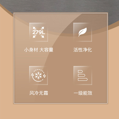 SIEMENS/西门子279L双开门冰箱浩瀚银KG33NV161C - 图1