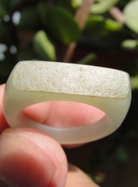 籽料戒指小石城和田玉和田玉指环